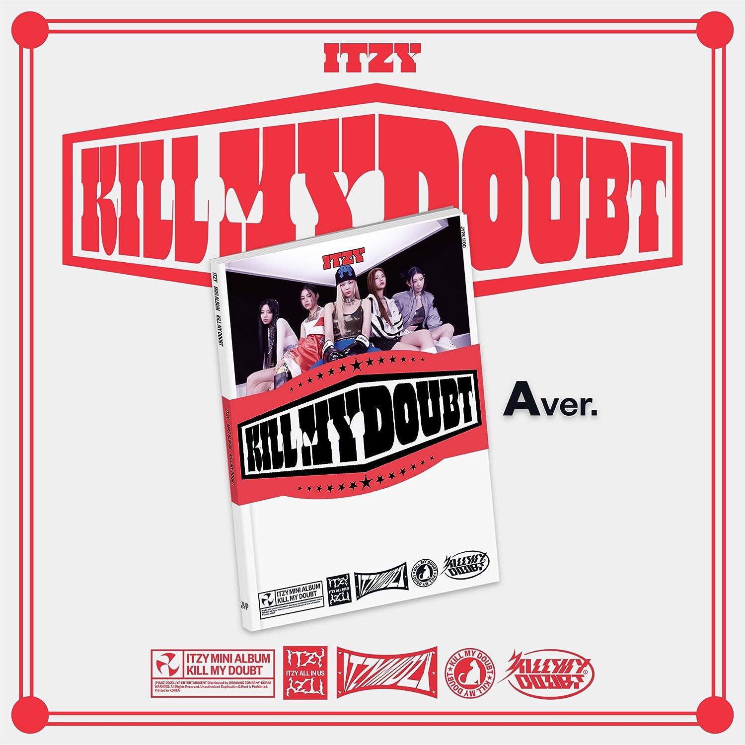 ITZY - KILL MY DOUBT Album - có sẵn Cửa hàng Kpop