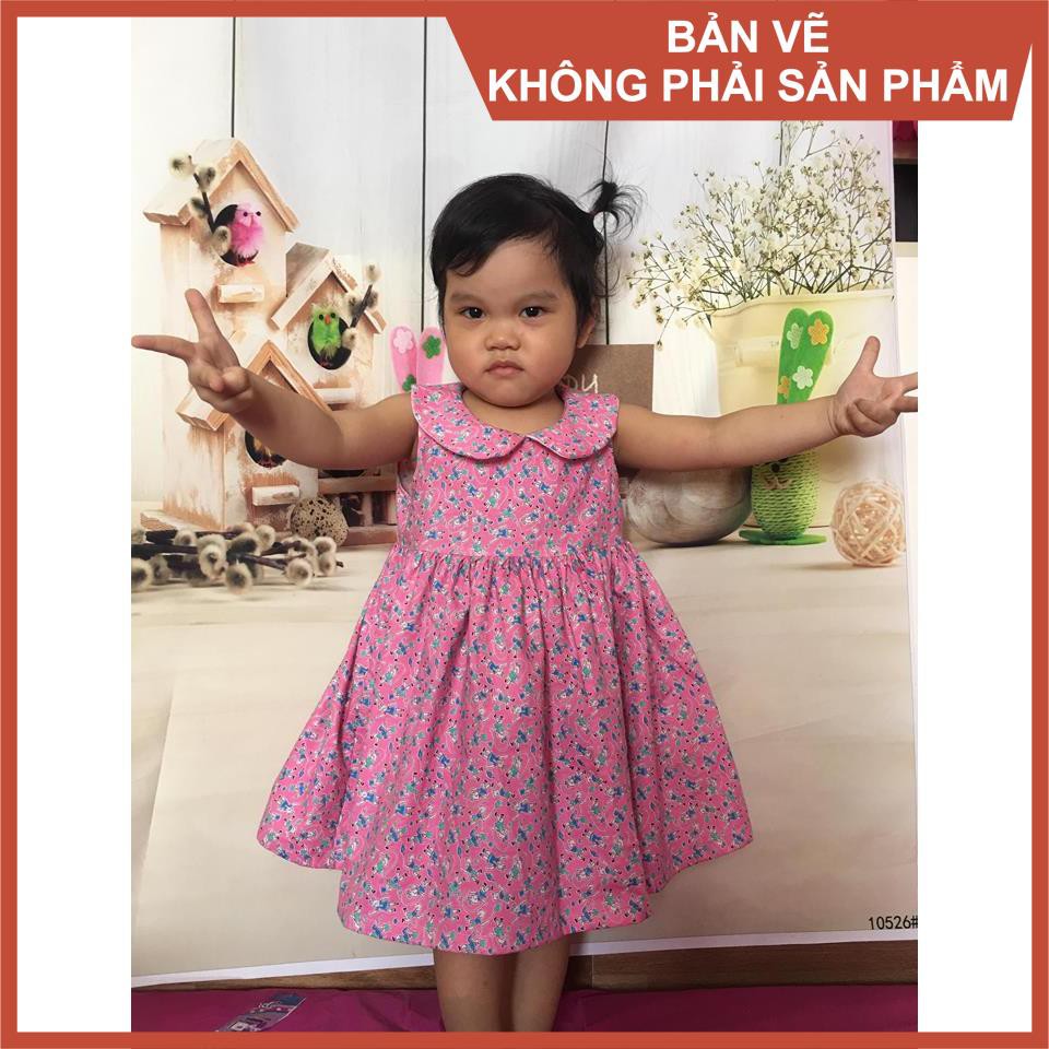 Rập giấy đầm cổ sen sát nách mã R341 (BẢN VẼ)
