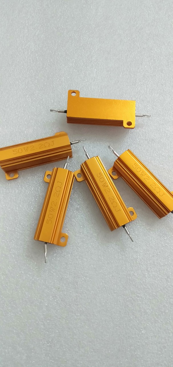 2 Điện trở nhôm 2.2om 50w