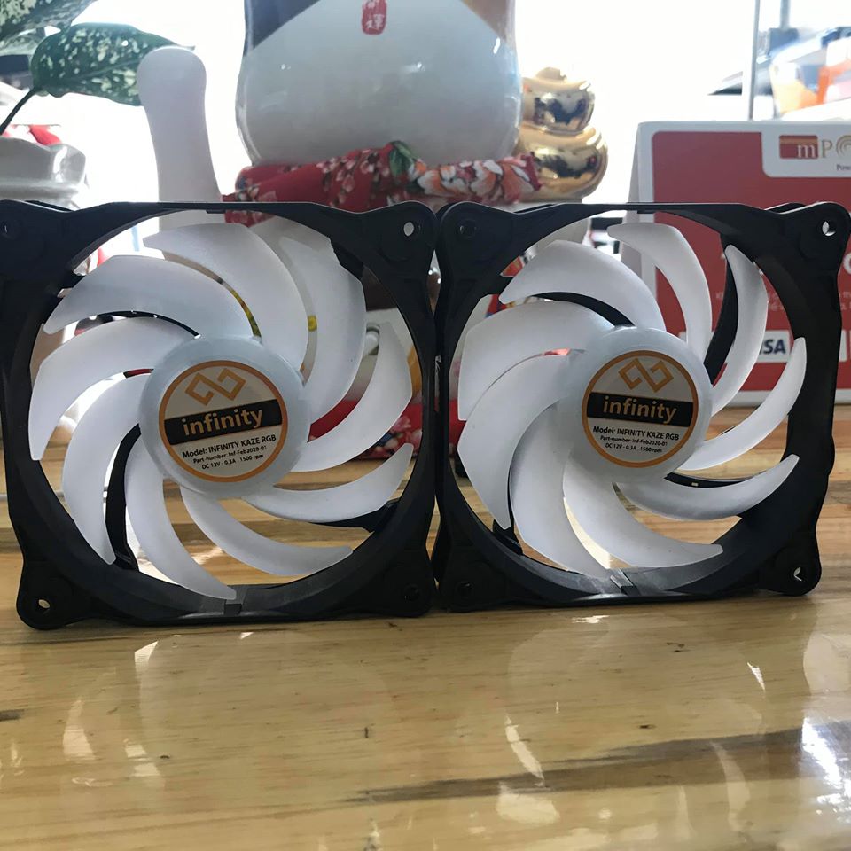 FAN QUẠT LED A-RGB INFINITY KAZE 12CM NEW
