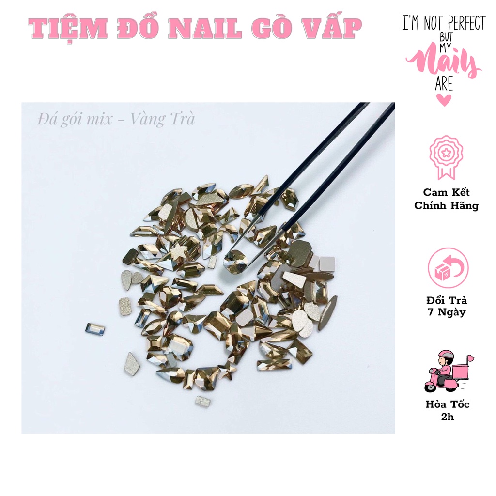 Đá Khối Nail Mix 100 Viên