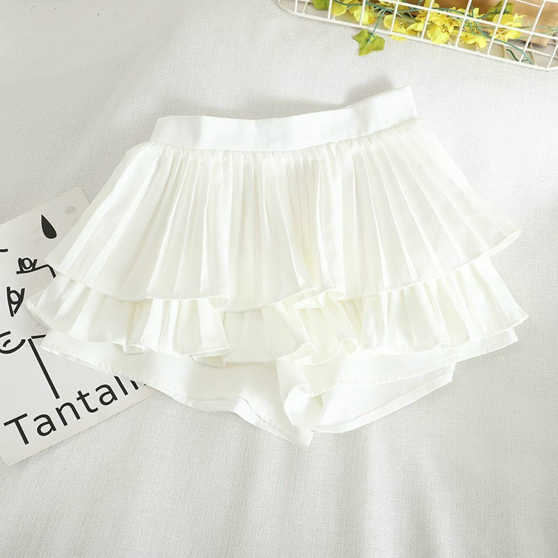 Chân Váy Xếp Ly 2 Tầng (Loại 1)  C015