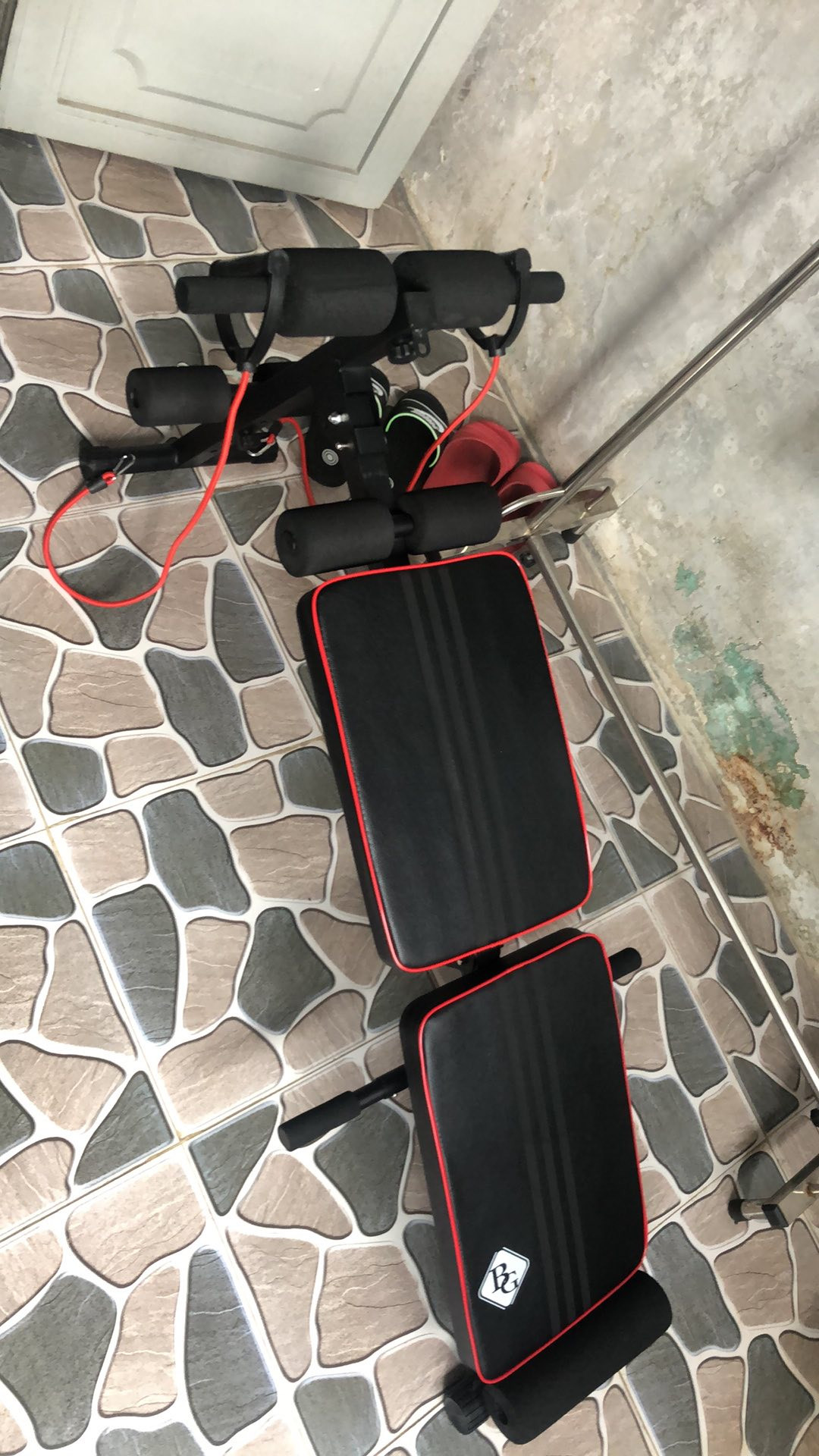 (ẢNH THẬT & VIDEO)BG - Ghế tập bụng cong muse Mẫu Su-119