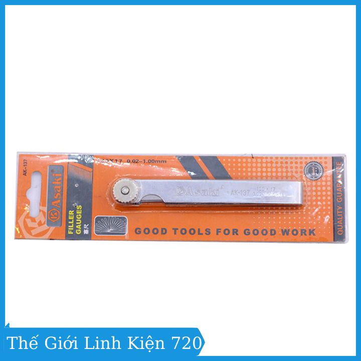 Thước căn lá đo khe hở Asaki AK-137