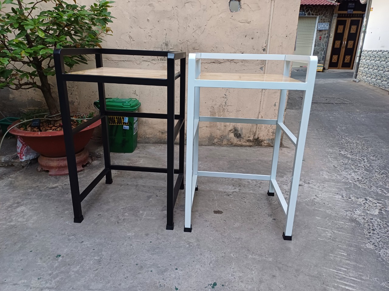 KỆ MÁY GIẶT MÁY SẤY - THÉP SƠN TĨNH ĐIỆN (Giao hỏa tốc 2h ngay tại TPHCM và Hà Nội)