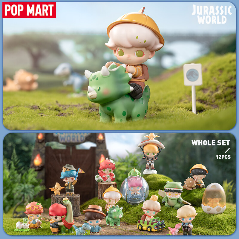 Pop mart mô hình nhân vật dimoo jurassic world series blind 828