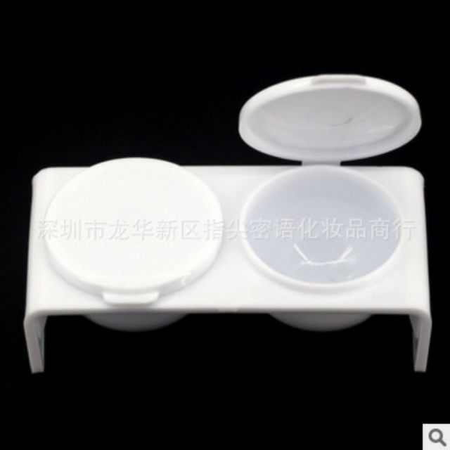 Hũ Đôi Đựng Dung Dịch Hay Lưu Huỳnh Làm Móng