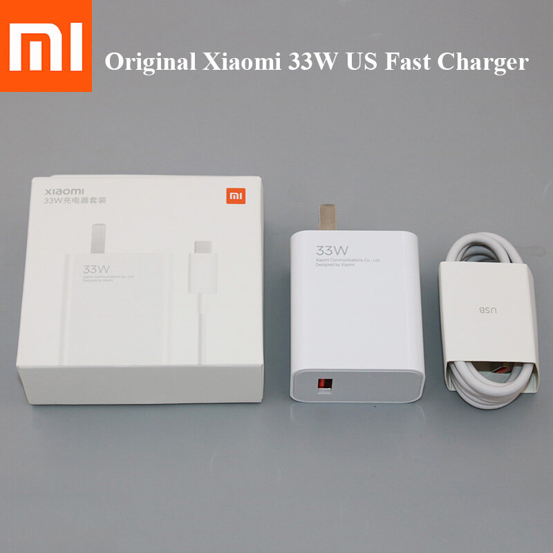 Bộ sạc nhanh xiaomi 33w - củ và cáp xiaomi 33w sạc siêu nhanh