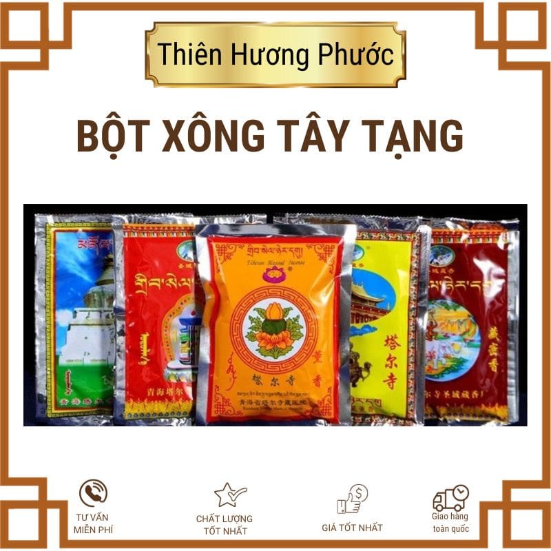 Bột xông nhà thảo dược Tây tạng