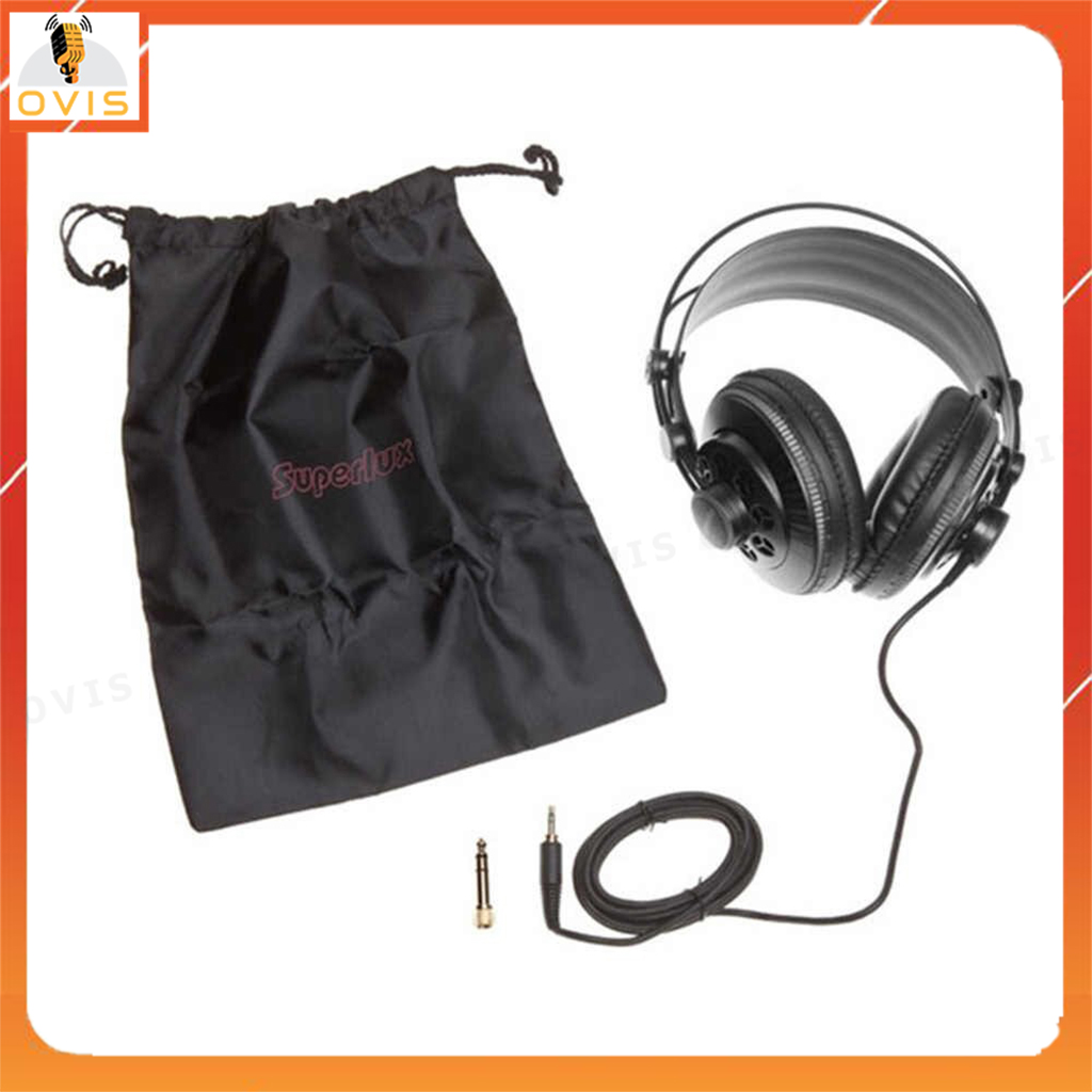 [BH 1 ĐỔI 1] Tai Nghe Kiểm Âm Superlux HD681B