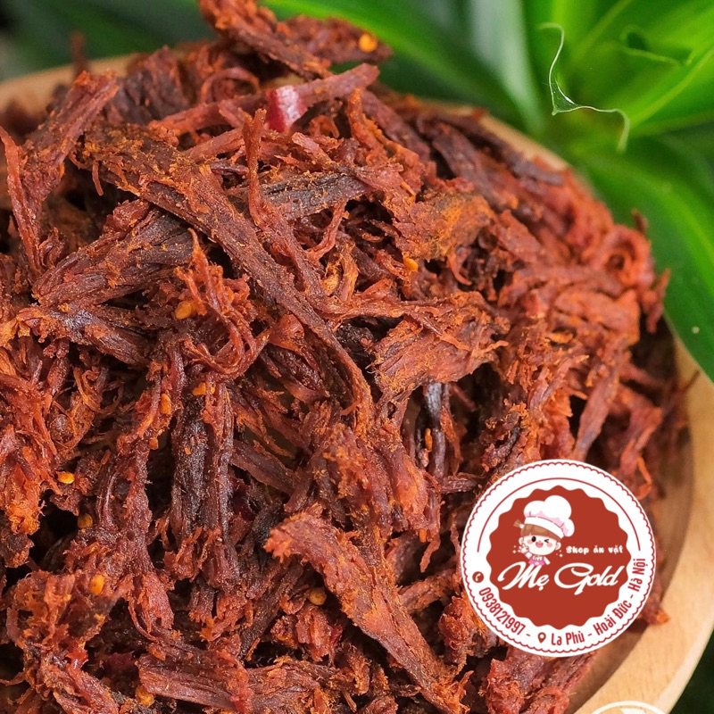 Thịt khô bò sợi xé cay (500g)