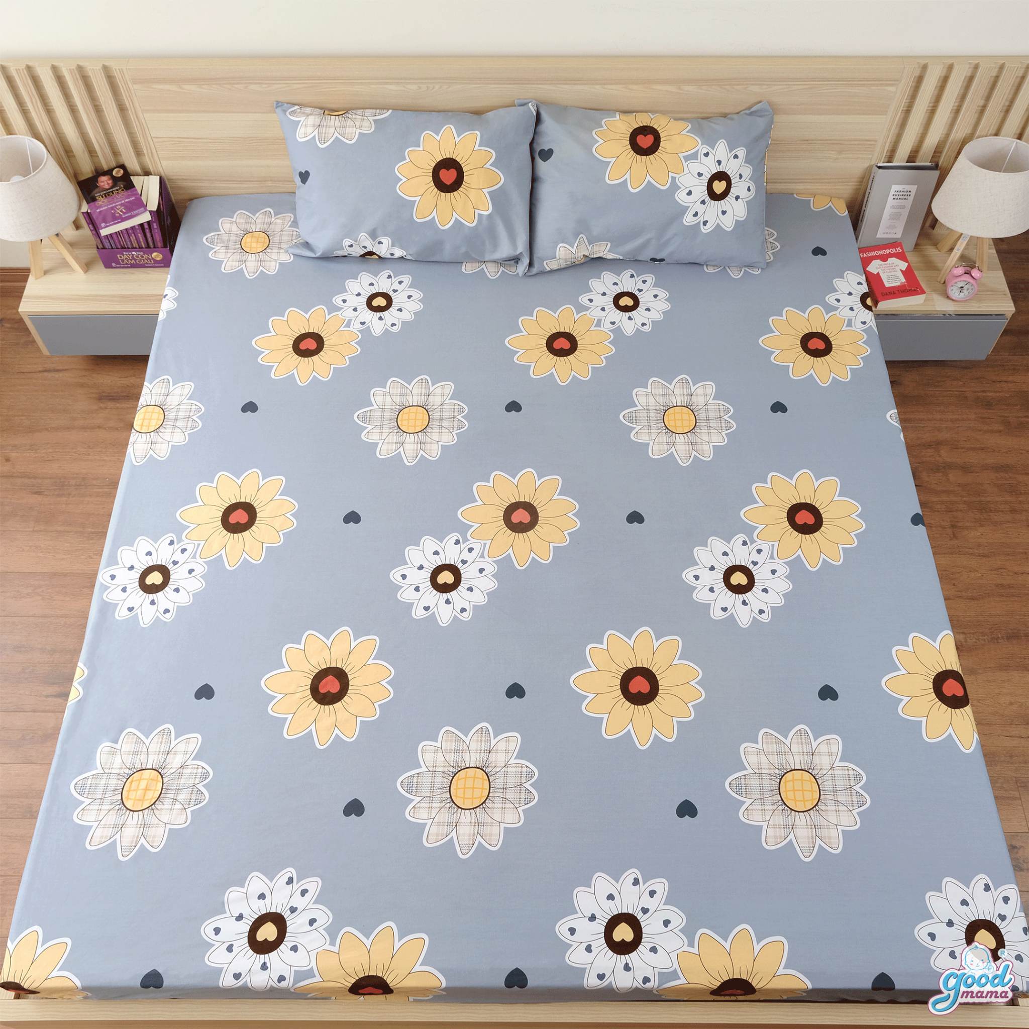 GA CHỐNG THẤM GOODMAMA KT 1m6-2m-10cm( ko vỏ gối)