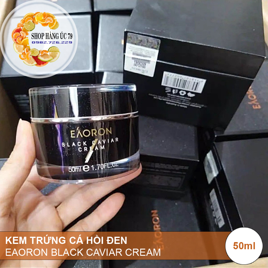 KEM TRỨNG CÁ HỒI ĐEN - EAORON BLACK CAVIAR CREAM