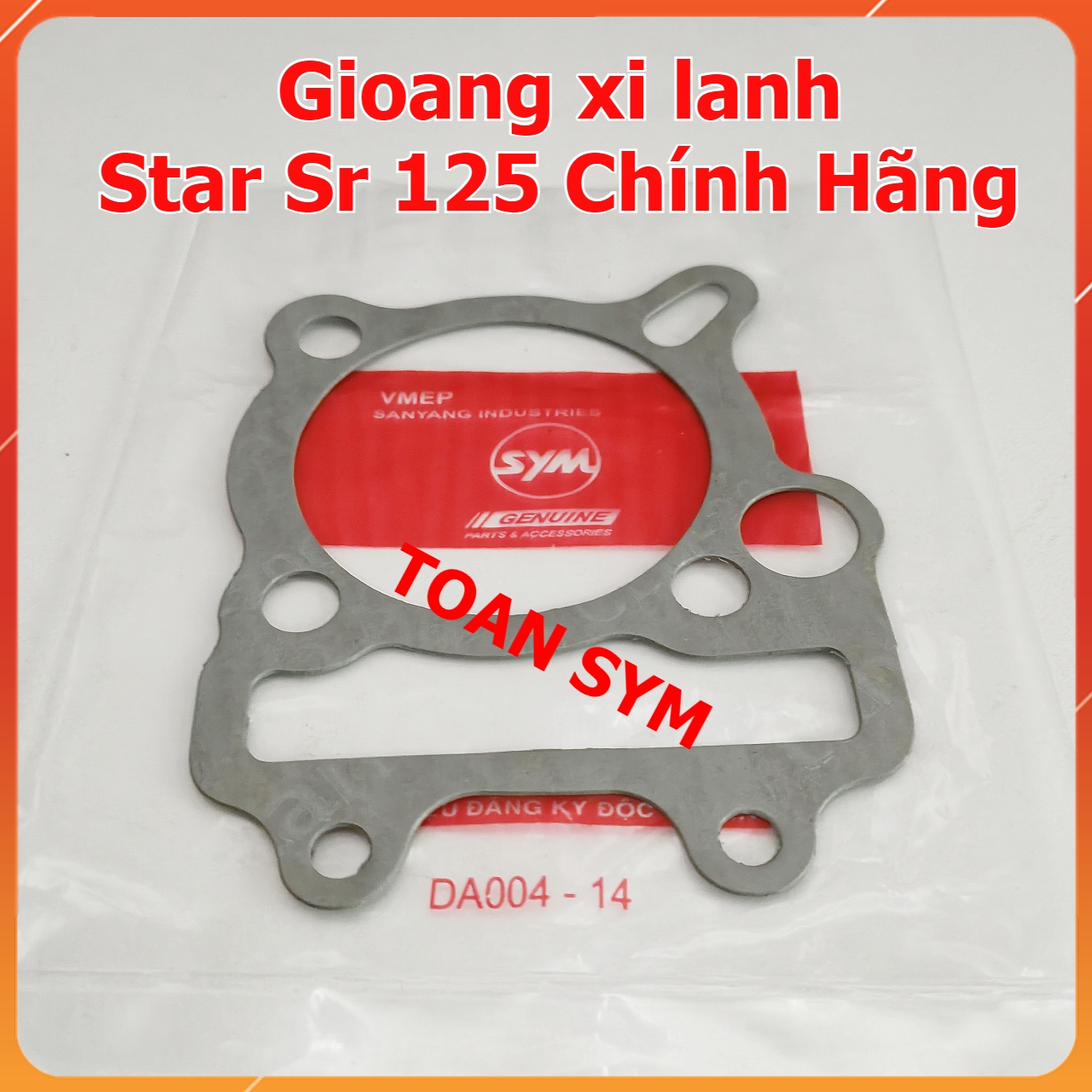 Gioang xi lanh xe star sr 125 chính hãng sym