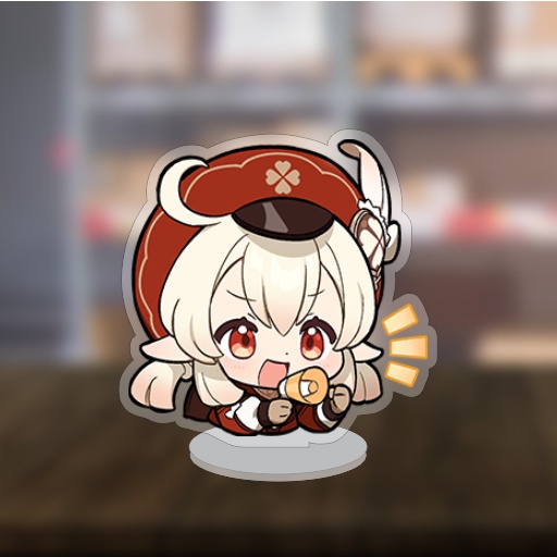 Mô hình standee Genshin Impact Chibi cute dễ thương 3cm