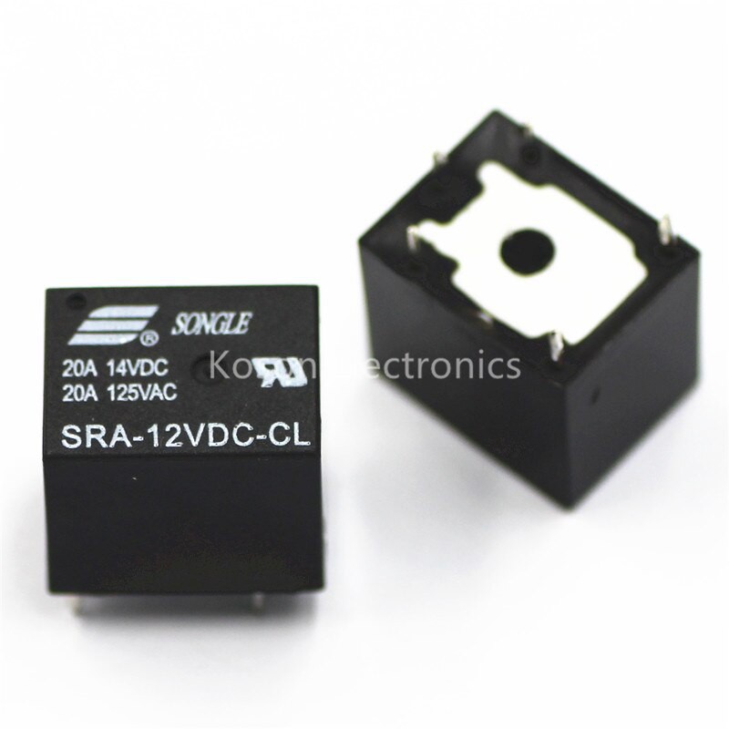Relay 12V1A, 12V3A, 12V10A, 12V20A, 12V30A (4,5, 6, 8 Chân)