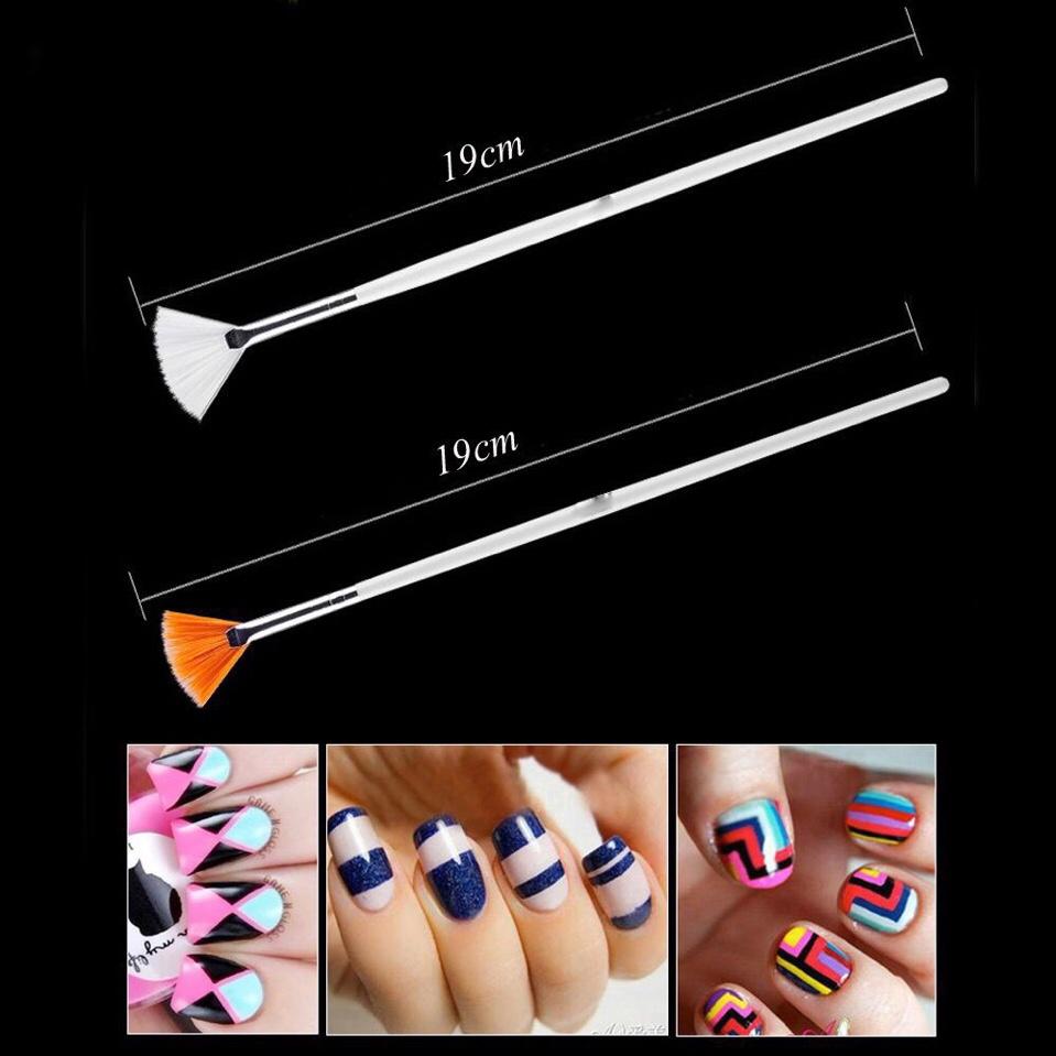 Set 15 Cọ Và Bút Vẽ Móng Chuyên Nghiệp (Màu ngẫu nhiên)