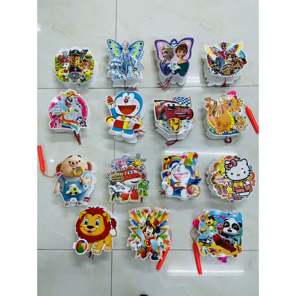 Lồng đèn trung thu 2 mảnh đáng yêu cho bé