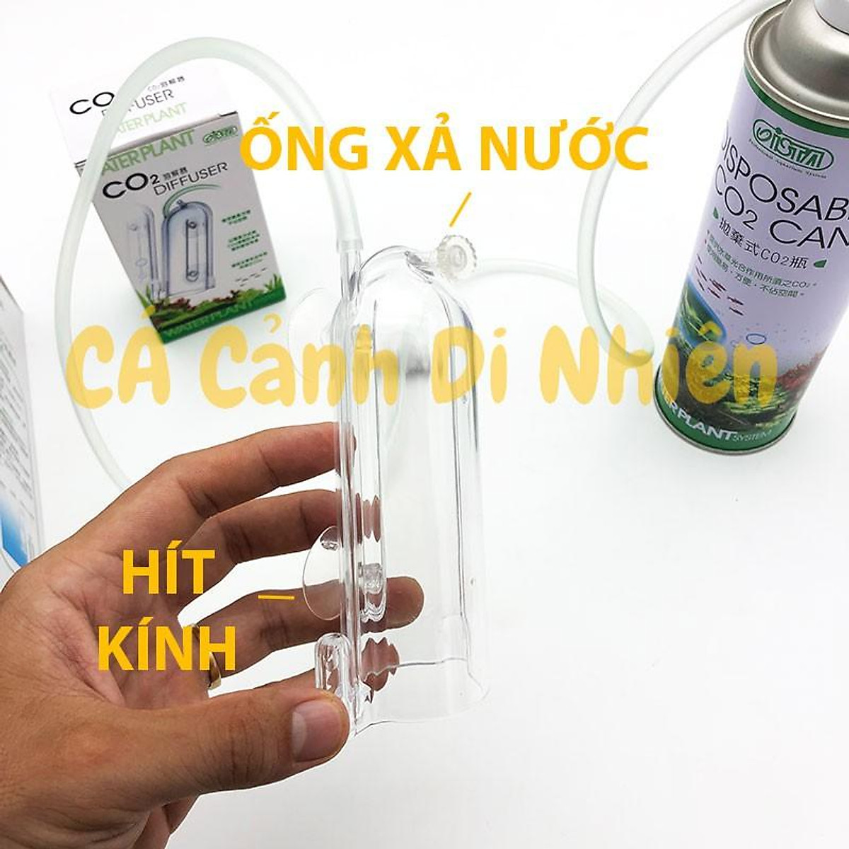 Bộ KIT CO2 Xịt ISTA I-512 Diffuser Set cho hồ cá thủy sinh