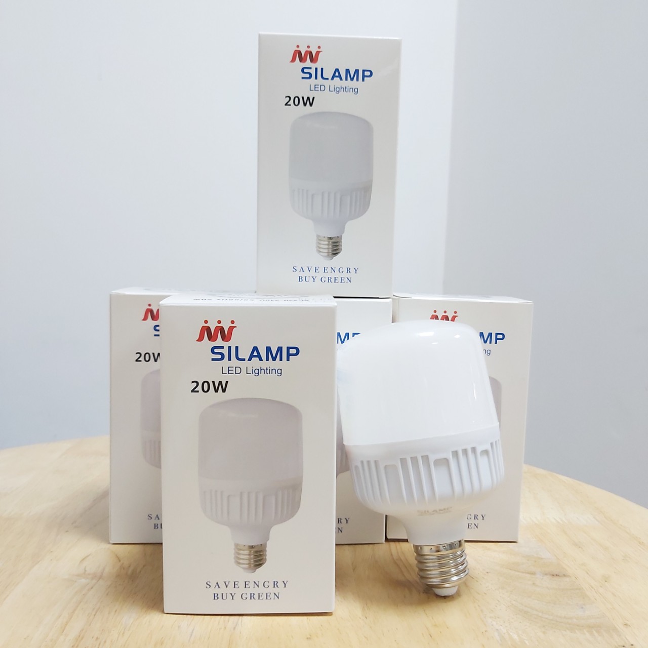 Combo 05 bóng đèn led 20W E27 búp led 20W E27