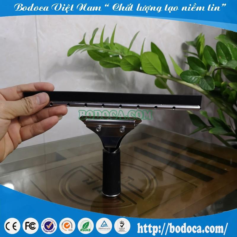 Tay gạt kính inox 25cm Bodoca
