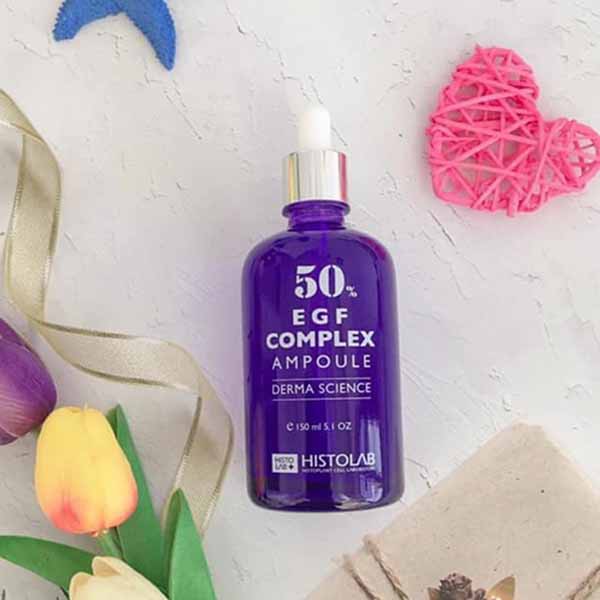 TINH CHẤT TẾ BÀO GỐC TRẺ HÓA DA HISTOLAB 50% EGF COMPLEX AMPOULE DERMA SCIENCE 50ml