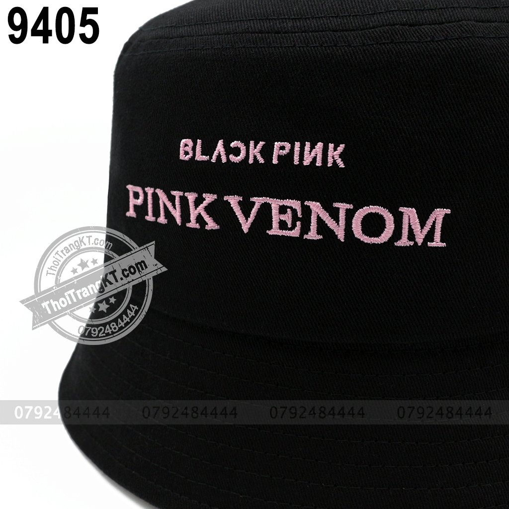 [SIÊU HOT] Combo 2 Nón PINK VENOM Black Pink màu đen
