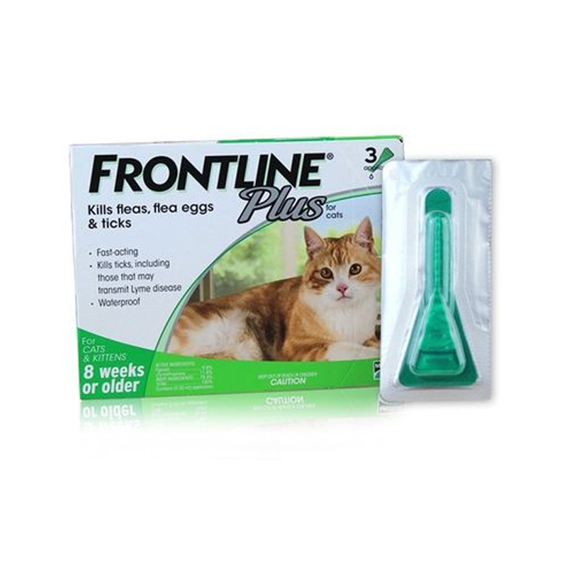 Nhỏ Gáy Phòng Và Trị Ve Rận Bọ Chét Cho Mèo Frontline Plus For Cats