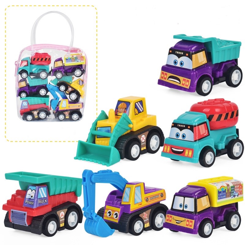 Set 6 oto đồ chơi cho bé