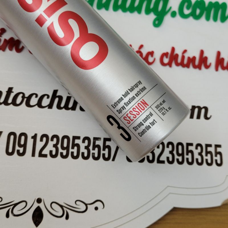 GÔM XỊT GIỮ KIỂU TÓC RẤT CỨNG OSIS+ SESSION 3 300ML