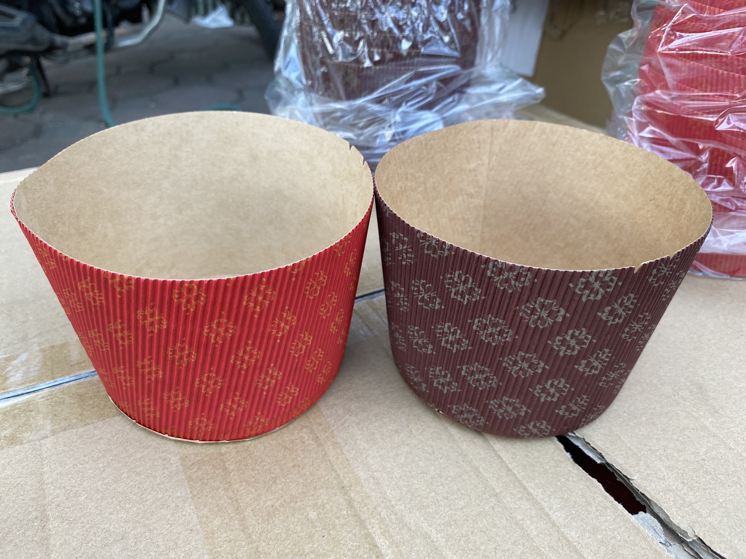 Khuôn Giấy Làm Bánh PANETTONE Nhiều Size