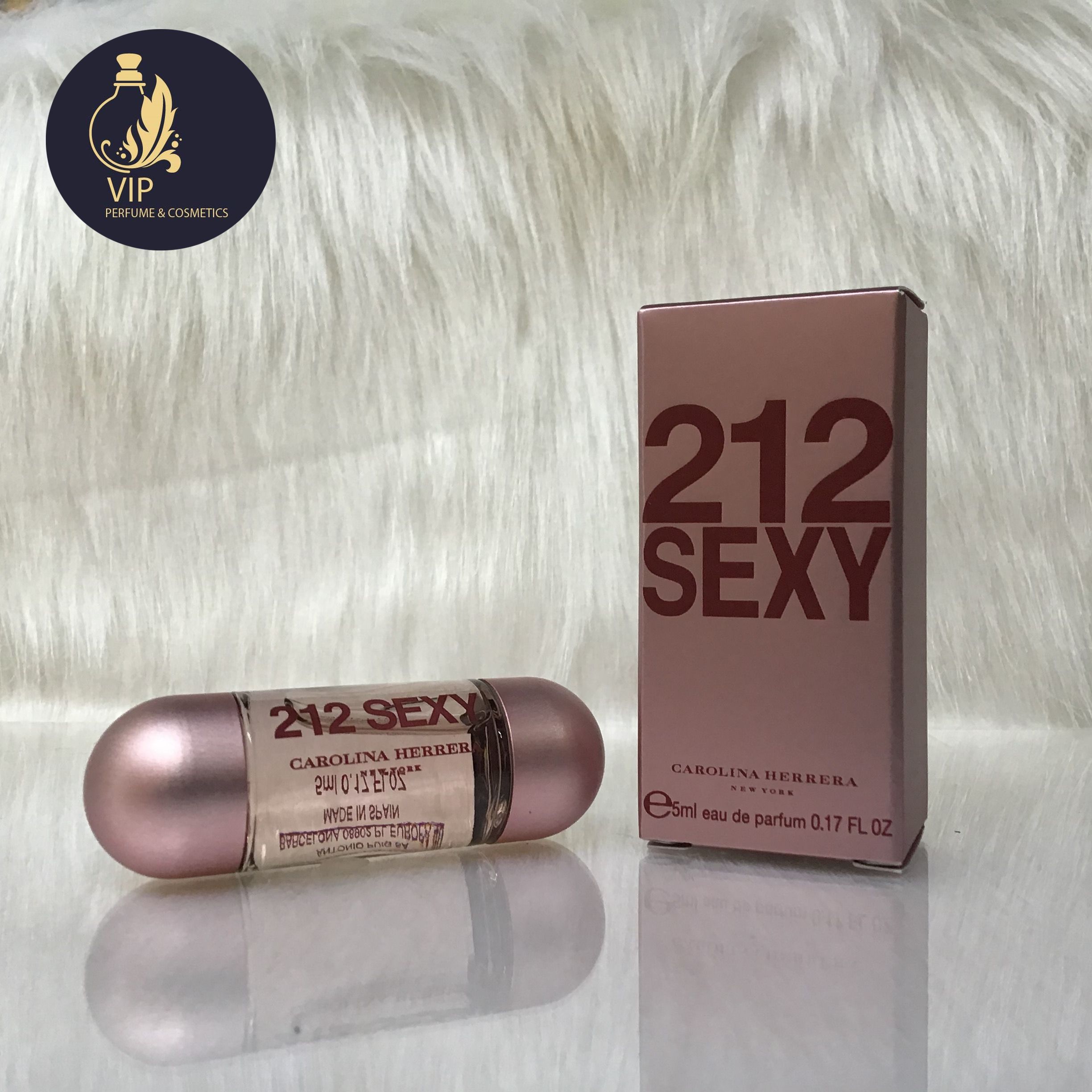 Nước hoa nữ carolina herrera 212 sexy edp 5ml