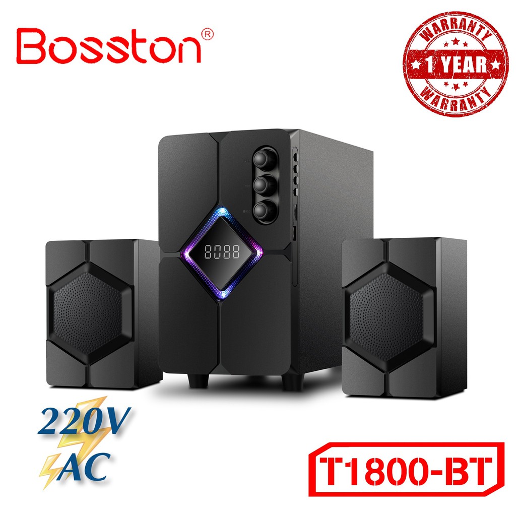 Loa vi tính bluetooth boston t1800