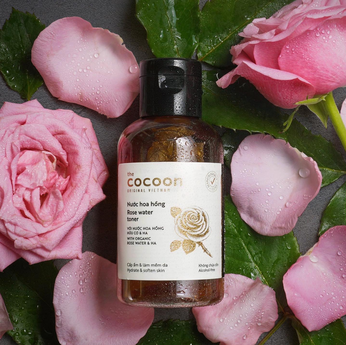 [HCM]Nước hoa hồng Cocoon 140ml (Rose water toner)