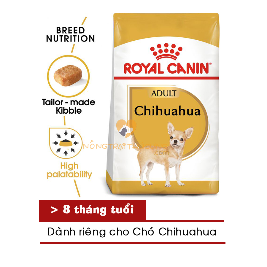 Thức Ăn Chó ROYAL CANIN CHIHUAHUA ADULT 1.5KG - [Nông Trại Thú Cưng]