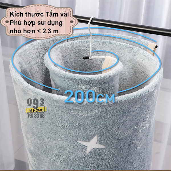 Giá Phơi Quần Áo Cây Sào Phơi Đồ Inox