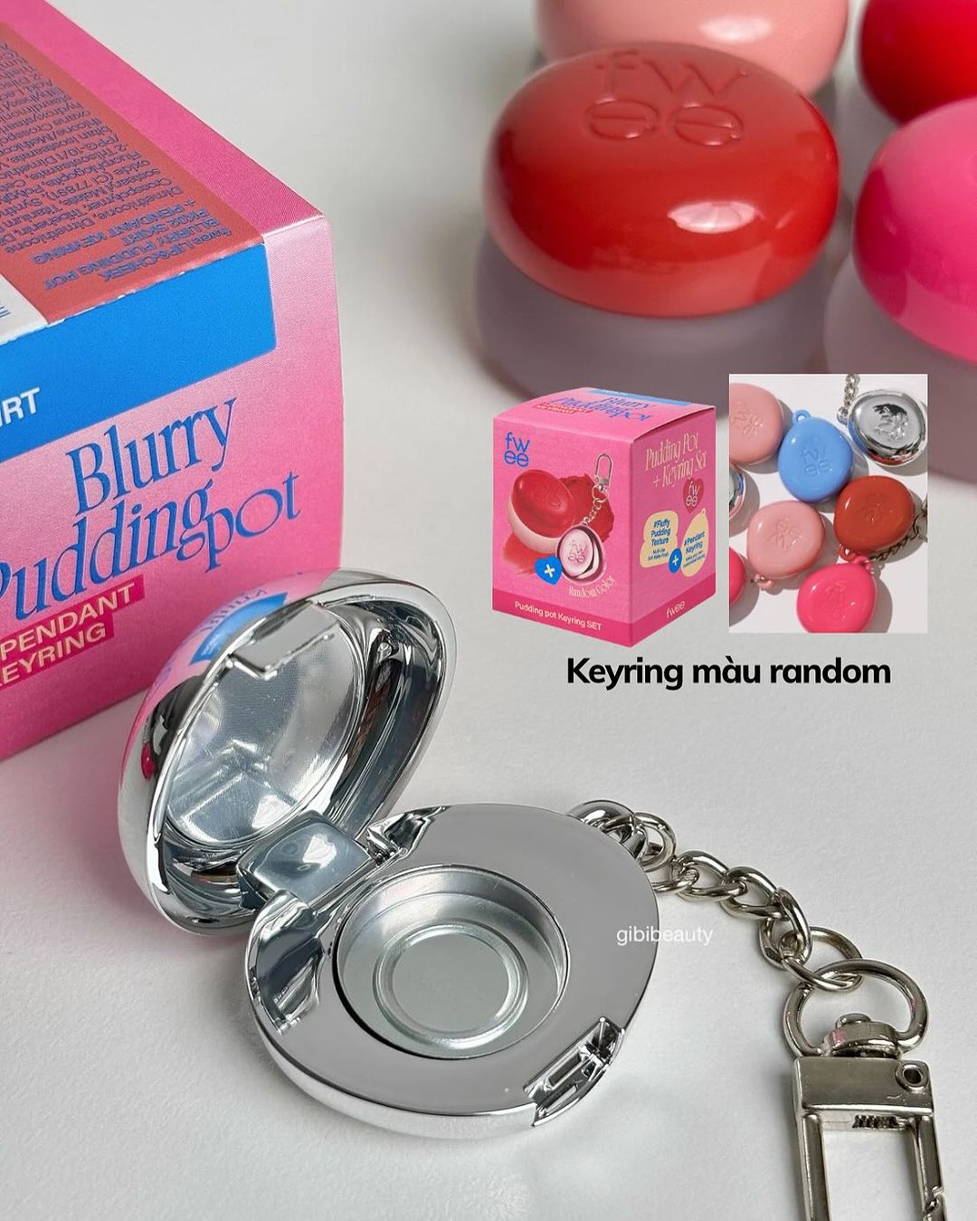 [SẴN] Son FWEE Blurry Pudding Pot 5g