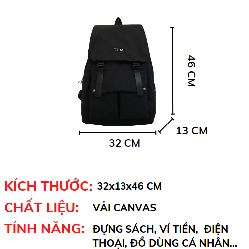 HOÀN TIỀN 15% - Balo nữ nam đi học đi chơi du lịch cặp học sinh  thời trang ulzzang hàn quốc cao cấp LATIMO BL11