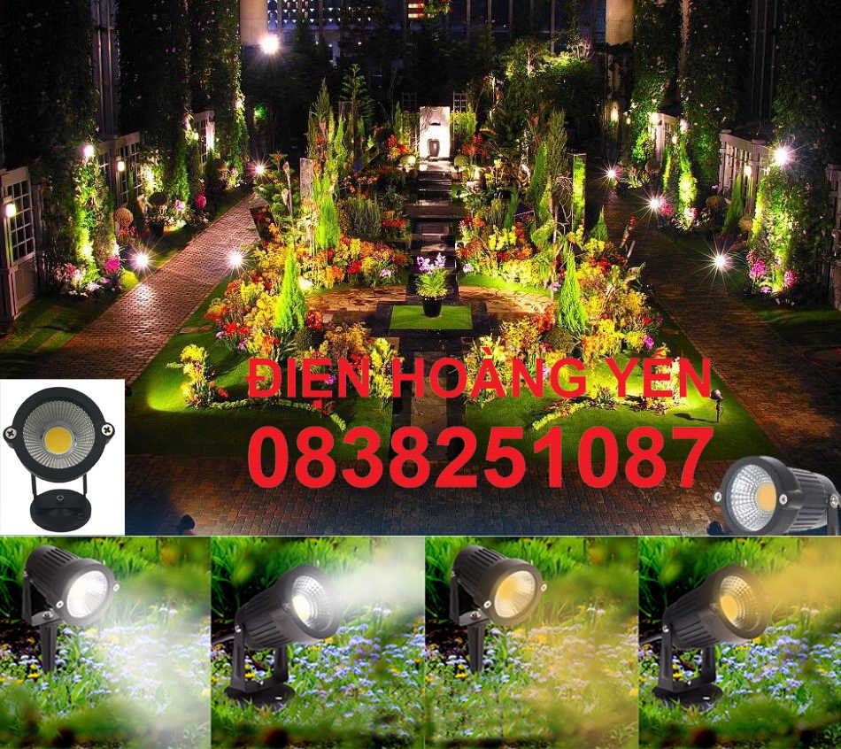 Đèn rọi cob led 5W ngoài trời