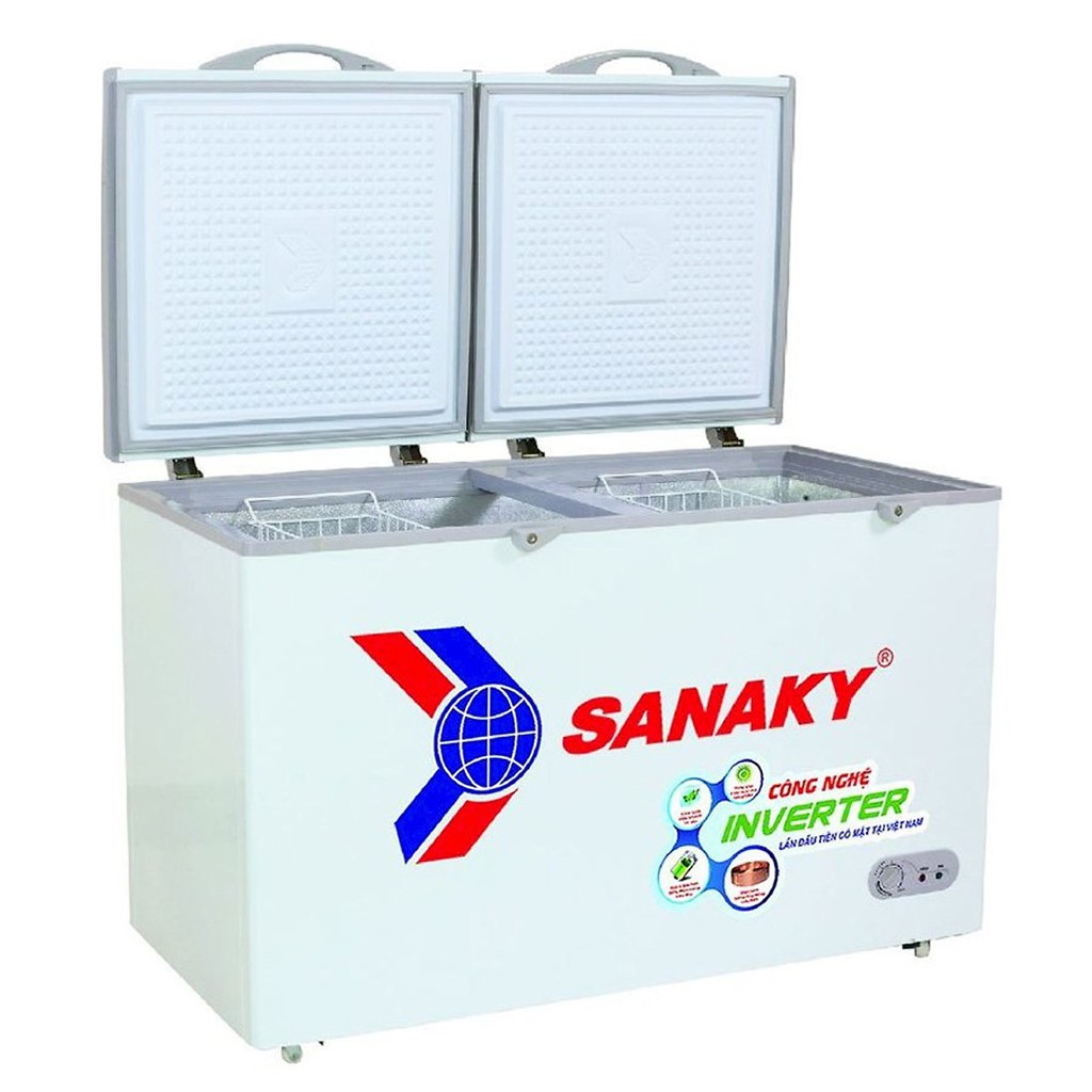 [TRẢ GÓP 0%] Tủ đông SANAKY VH-3699W1 360L (Giá áp dụng giao tại HN, HCM& các tỉnh liên hệ shop)