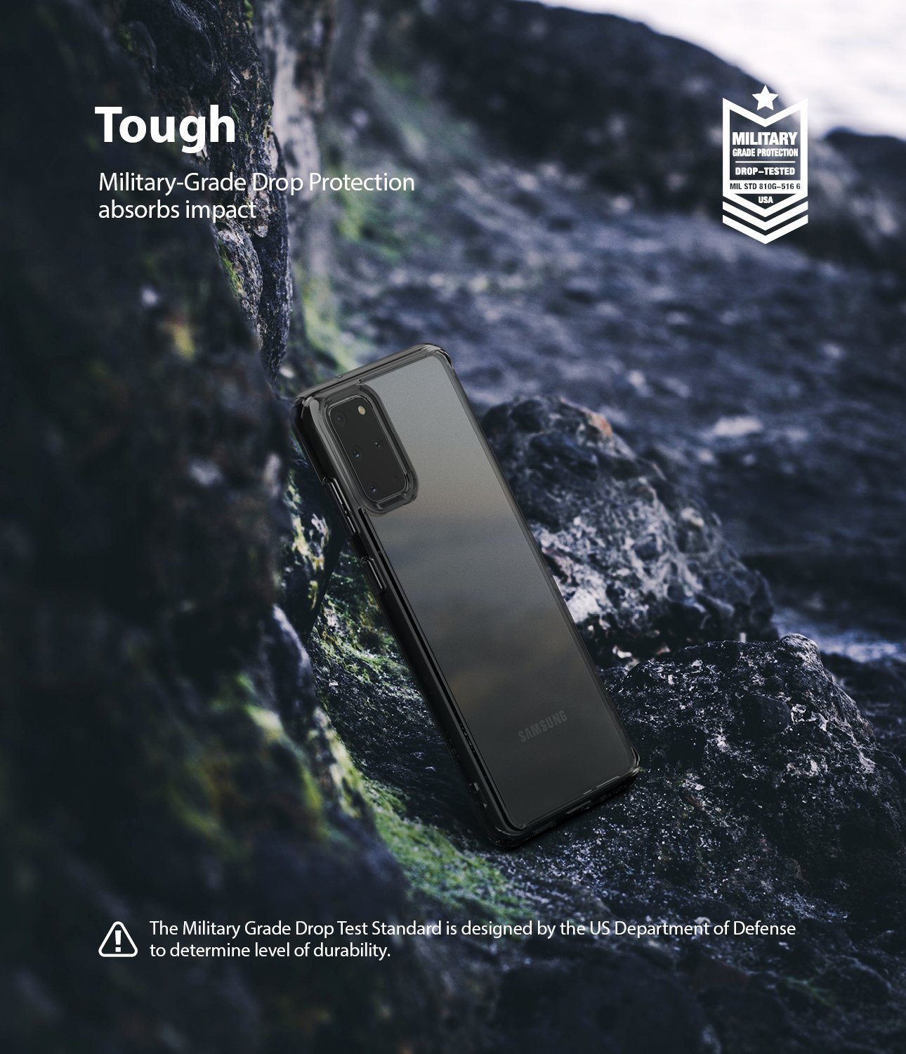 Ốp lưng Galaxy S20 / S20 Plus Ringke Fusion Hàn Quốc (Ringke Fusion for Galaxy S20 / S20+ Korea Case)