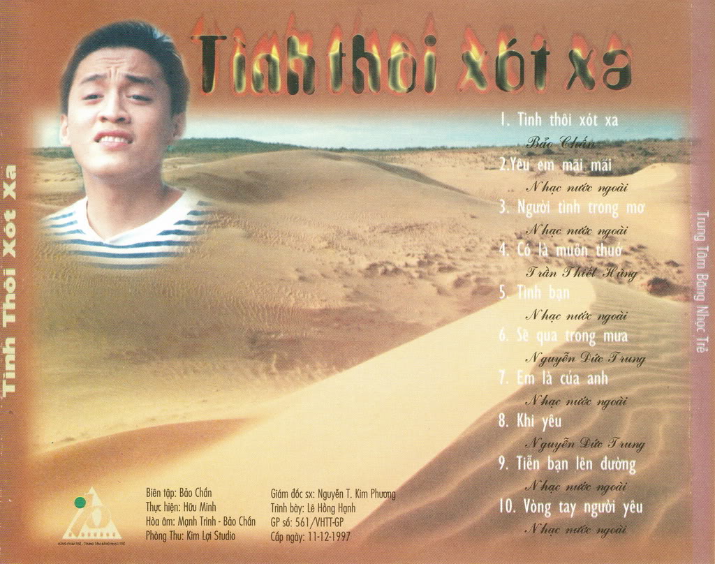 Kim lợi cd - lam trường - tình thôi xót xa