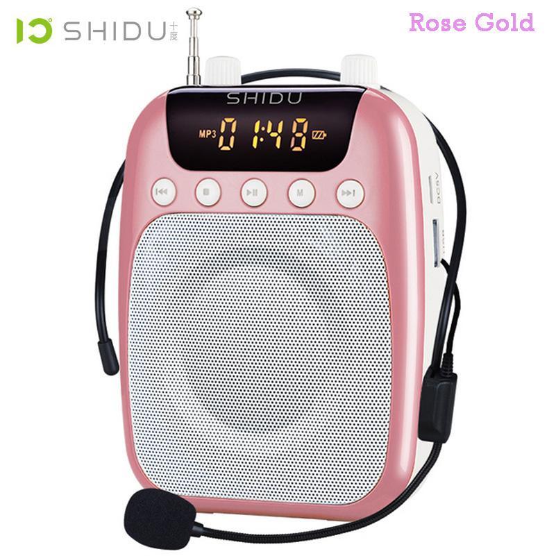 Máy trợ giảng cao cấp Shidu SD-S358 công suất 10W có tính năng FM - Pin 1500mAh