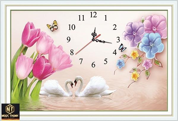 Tranh đính đá đồng hồ Hoa tulip VS066 KT:75X50CM. Màu sắc tươi tắn, hạt đá ABC cao cấp.Vải chart in chuẩn 100%, hạt đá chất lượng cao Phụ kiện đầy đủ, in màu chính xác.Đây Là Bộ phụ Kiện, Không Phải tranh thành phẩm