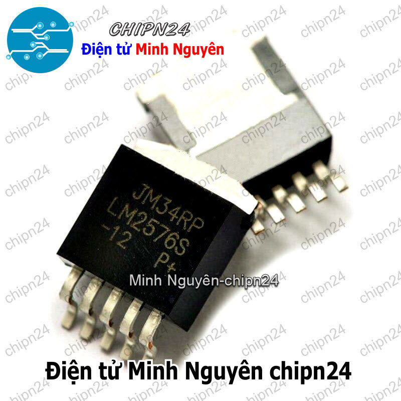 [2 con] (SOP) IC Dán LM2576S-12V TO-263-6 (SMD) (LM2576S-12) (IC Nguồn Giảm áp Buck Power) - HH000972