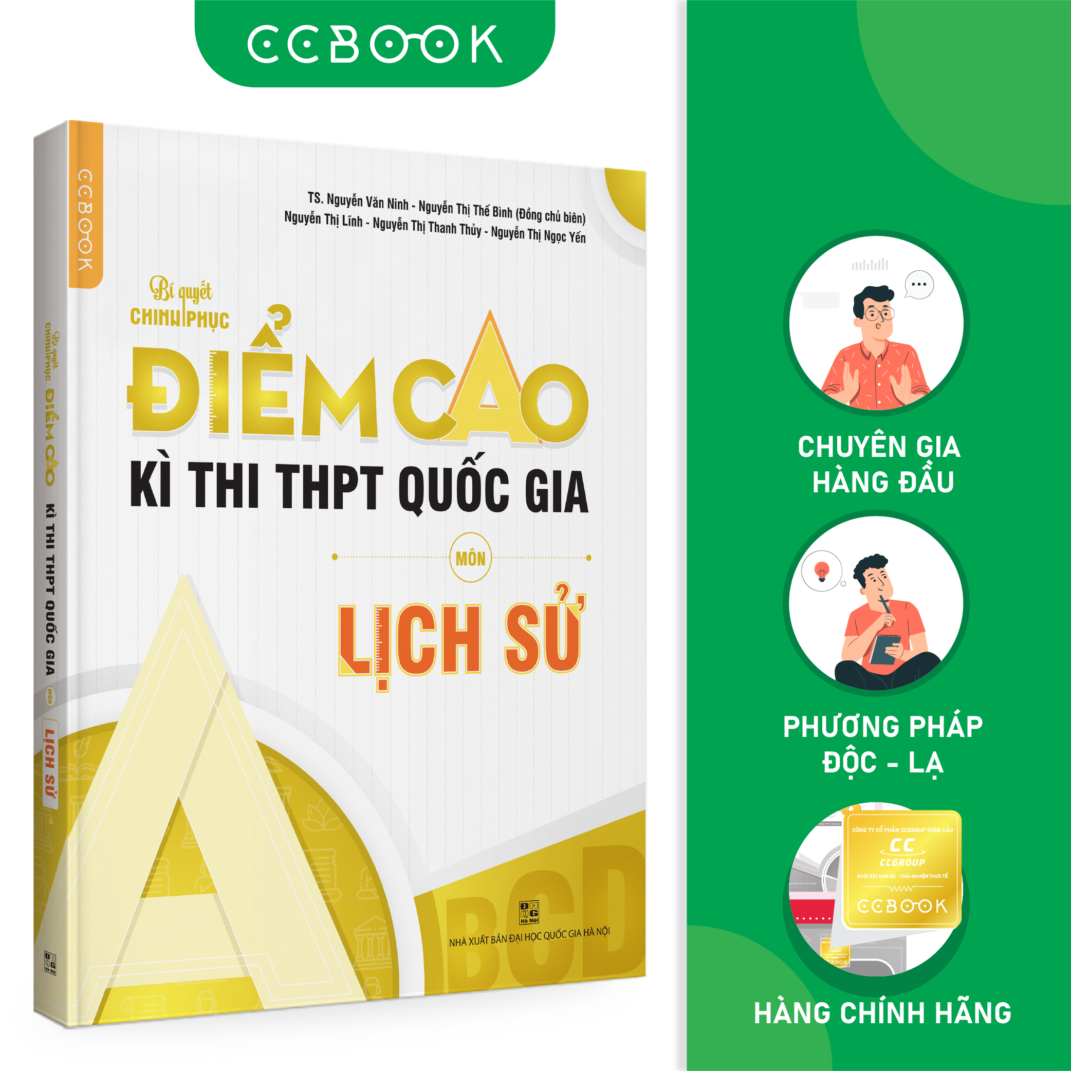 Sách - Bí Quyết Chinh Phục Điểm Cao Kì Thi Thpt Quốc Gia Môn Lịch Sử - Ôn  Luyện Thi Đại Học - Chính Hãng Ccbook - Mixasale