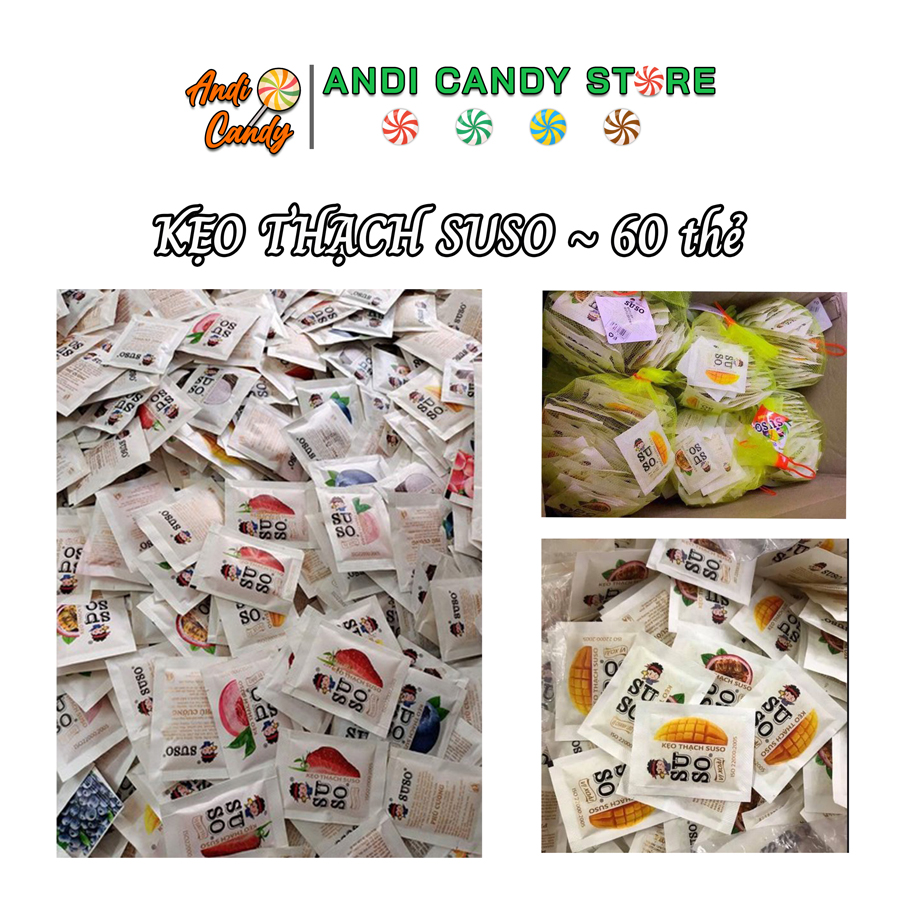 Kẹo Thạch Trái Cây SUSO PHÚ CƯỜNG 780gr