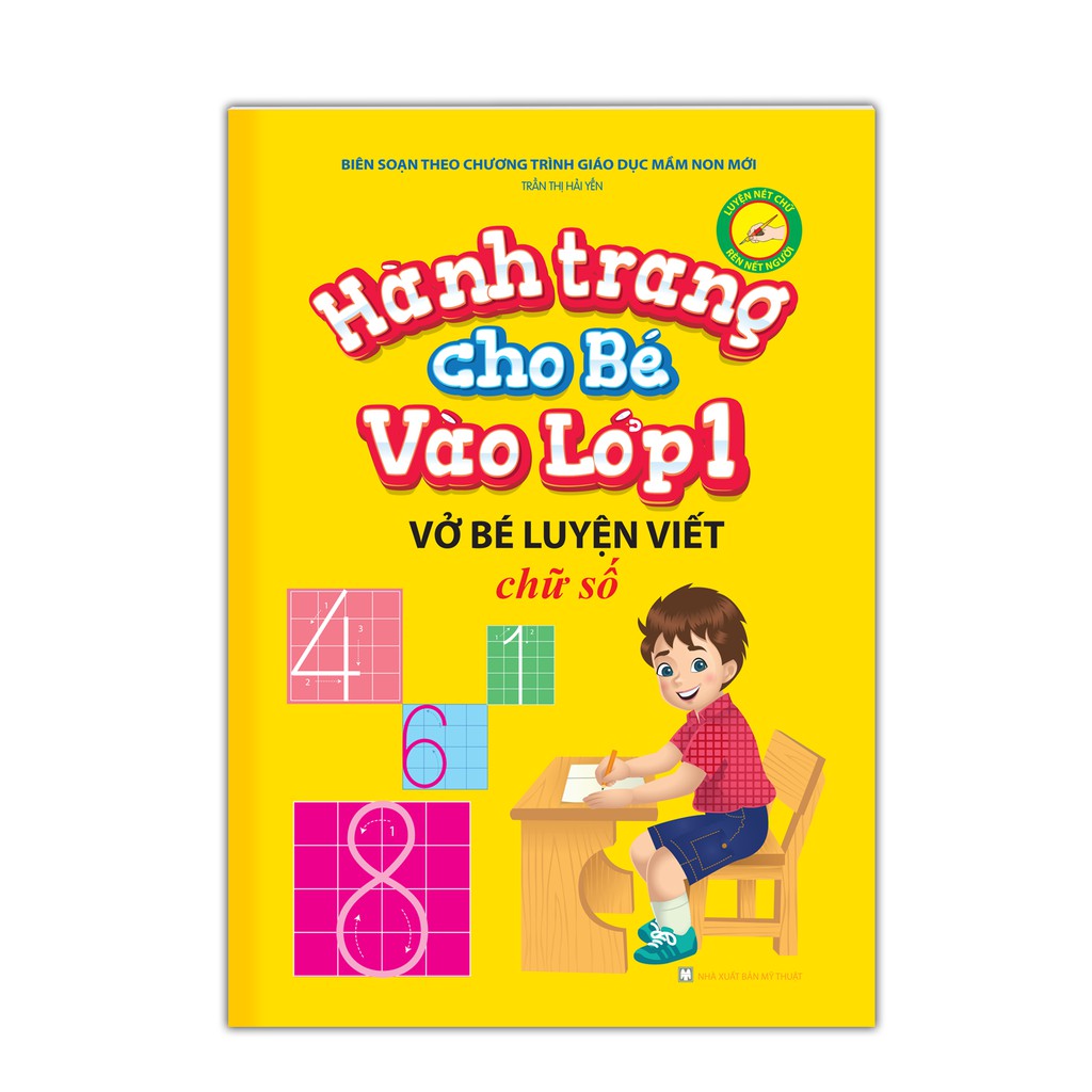 Sách - hành trang cho bé vào lớp 1 – vở bé luyện viết chữ số