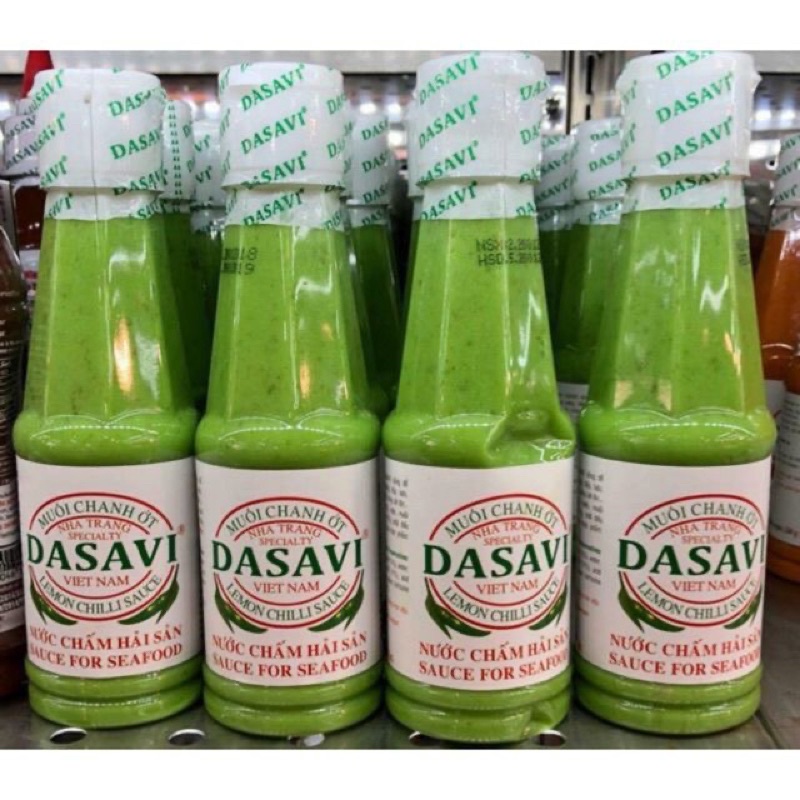 Nước chấm hải sản Dasavi muối chanh ớt 130g