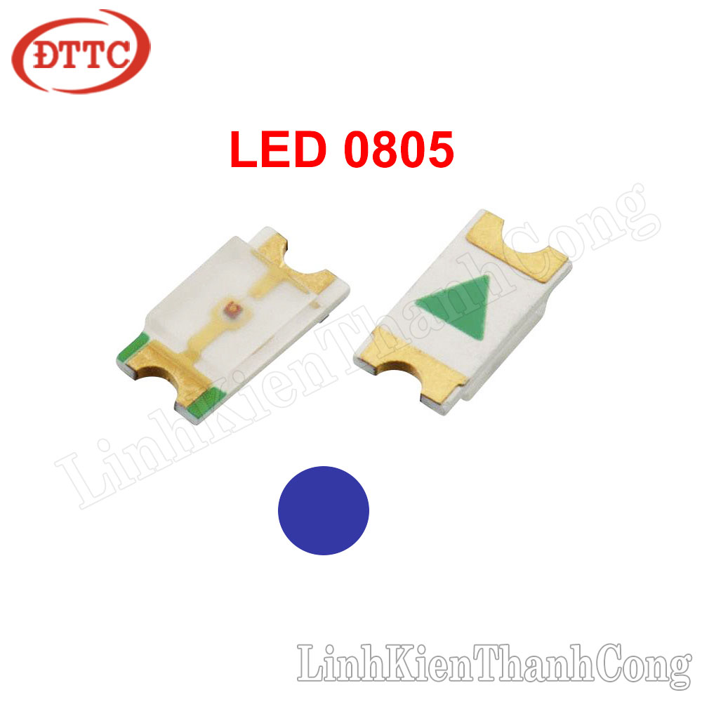 Led dán 0805 màu xanh dương
